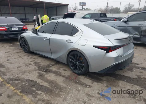 2021 Lexus Is 350 F Sport z USA, uszkodzony, nr VIN JTHGZ1B23M5044543